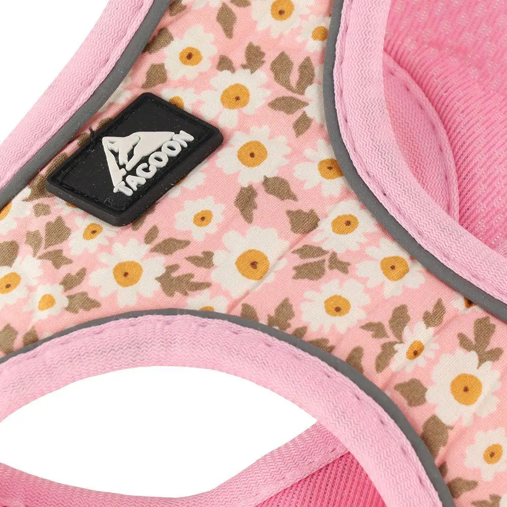 Cat Accessories Floral Pet Harness Anti Escape Reflective Cat Chest Strap Breathable Adjustable Dog Leash Set Small Dogs - Image 6