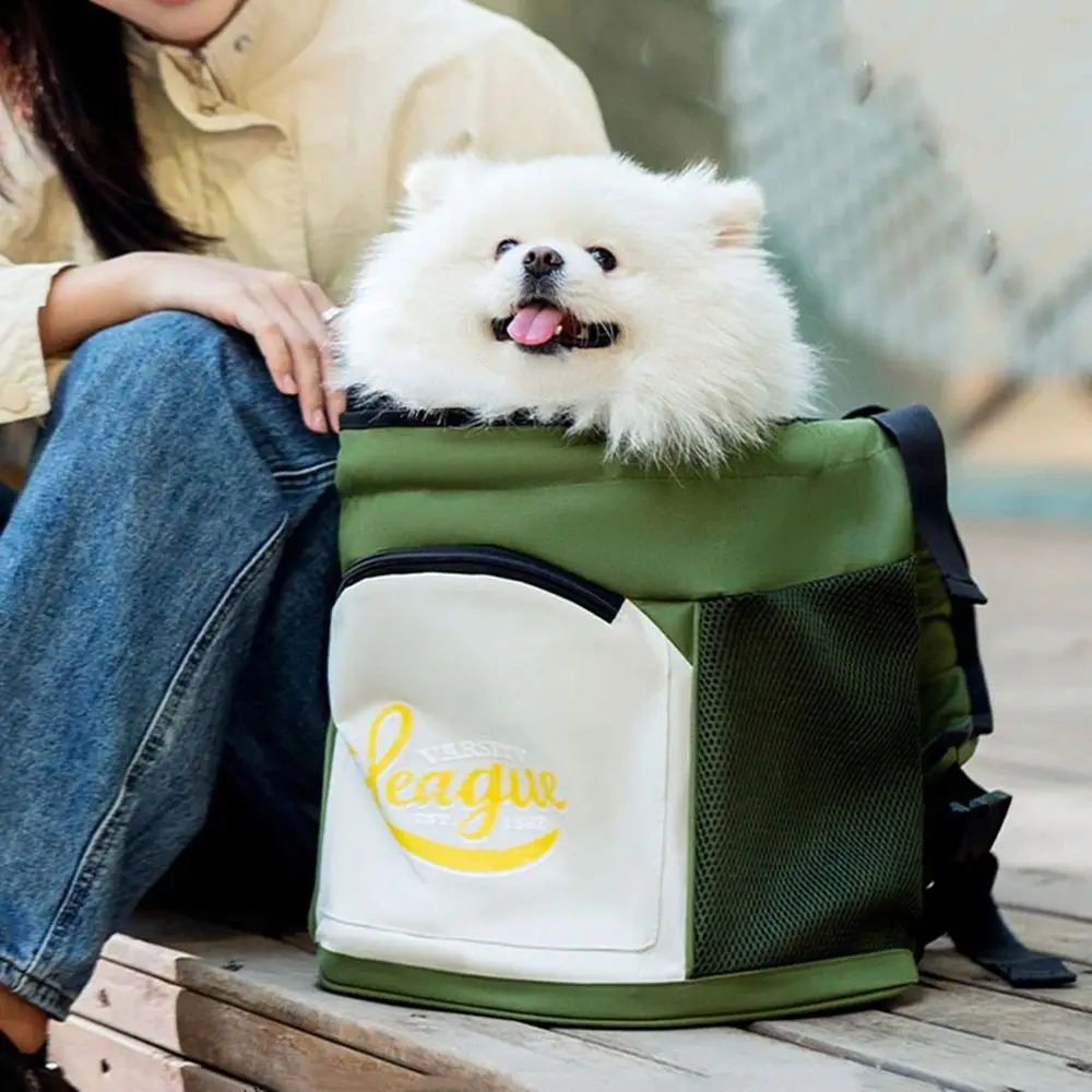 Universal Large Capacity Dog Chest Bag Foldable Breathable Cat Outdoor Bag Adjustable Strap Dog Backpack Four Season - Image 5