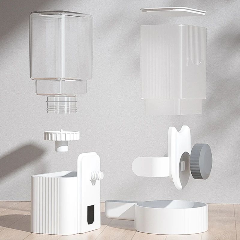 HOOPET Pet Dog Cat Automatic Dispenser Food Water Bottle Cat Bowl Feeding and Drinking Dog Water Pet Feeding Bowl Pet Supplies - Image 4