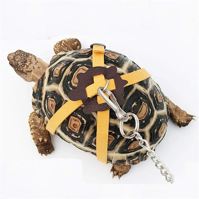 Reptile Harness Leash For Turtle Lizard Soft Deer Skin Velvet Outdoor Training Anti-Lost Walking Lead Pet Accessories - Image 3