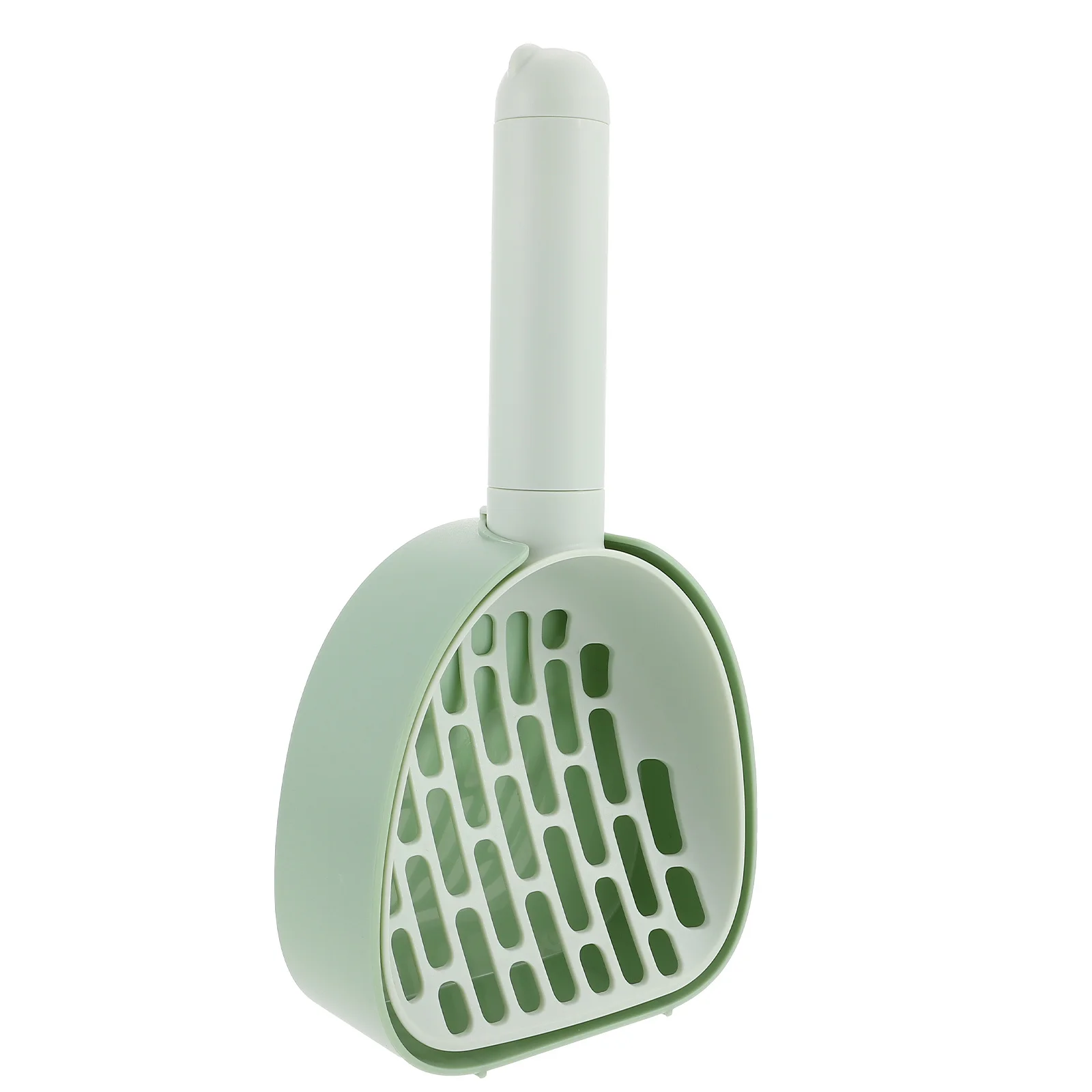 Multi-Function Cat Litter Shovel Large-Capacity Plastic Cleaning Shovel Efficient Pet Feces Scoop Comfortable Grip Portable - Image 5