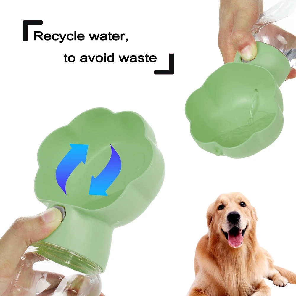 Portable Dog Water Bottle Food Container 2 in 1 Leakproof Pet Puppy Drinking Bowls for Small Medium Dogs Cats Chihuahua Supplies - Image 4