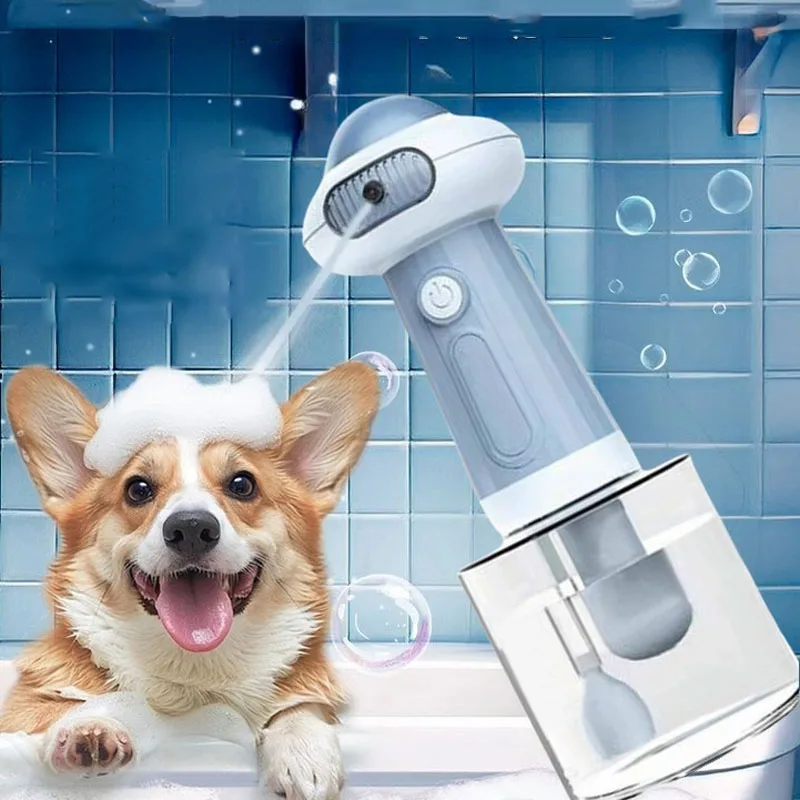 Pet Shower Gel Frother Bubble Machine Dog And Frother Grooming Frother Cat Deeper Cleaning Bath Shampoo Foam Sprayer Pet Supplie - Image 2