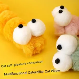 G6KF Multipurpose Washable Plush Pillow Cats Including Catmint Infusions And Chew Toy For Entertainment And Healths