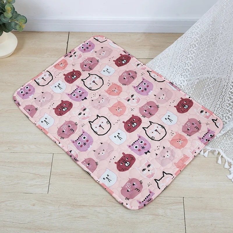 Washable Pet Pee Pad Pet Diaper Mat Reusable Mats For Dogs Dog Bed Urine Washable Dog Training Pad Four Seasons Pet Mat Cover - Image 10