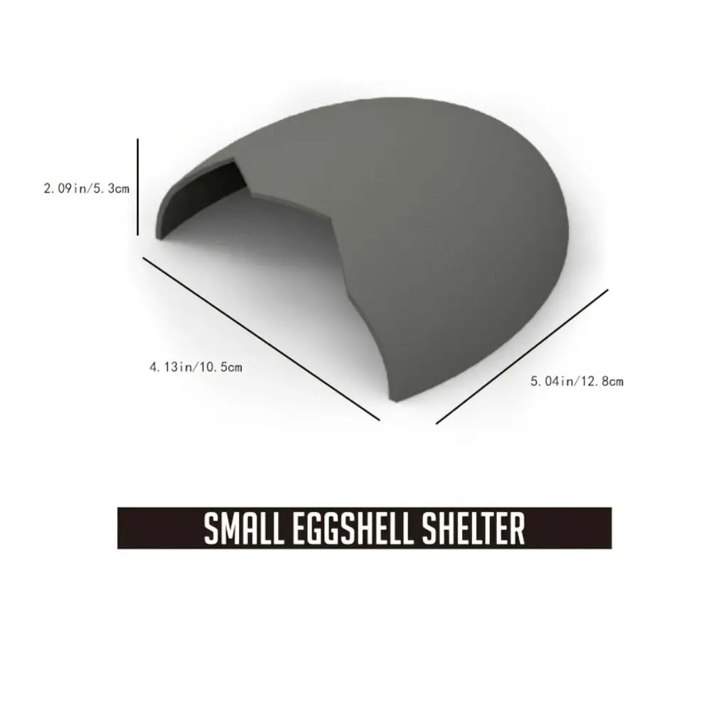 Reptile Hide Cave Plastic Durable Spider Snake Lizard Tortoise Hamster Houses Pet Cave Accessories - Image 8