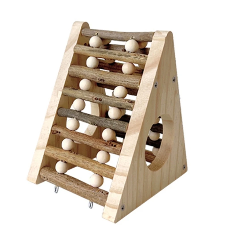 Durability Hamster House Cooling Shelter with Exercise Climbing for Dwarf Hamsters Gerbil Cages Y5GB - Image 8