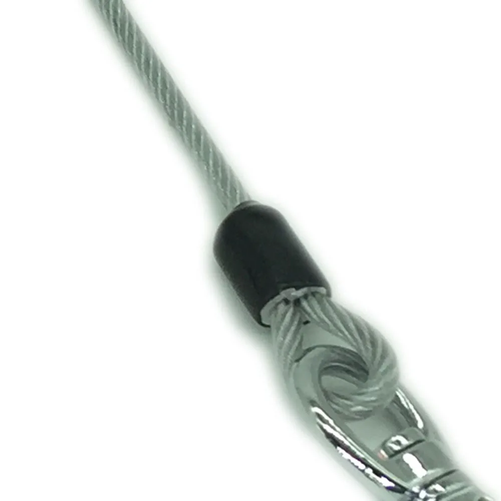 Anti-Bite Dogs Chain Leash Steel Wire Dog Lead Heavy-Duty Pet Dog Tie-Out Cable Chew Proof Metal Leashes for Medium & Large Dogs - Image 6