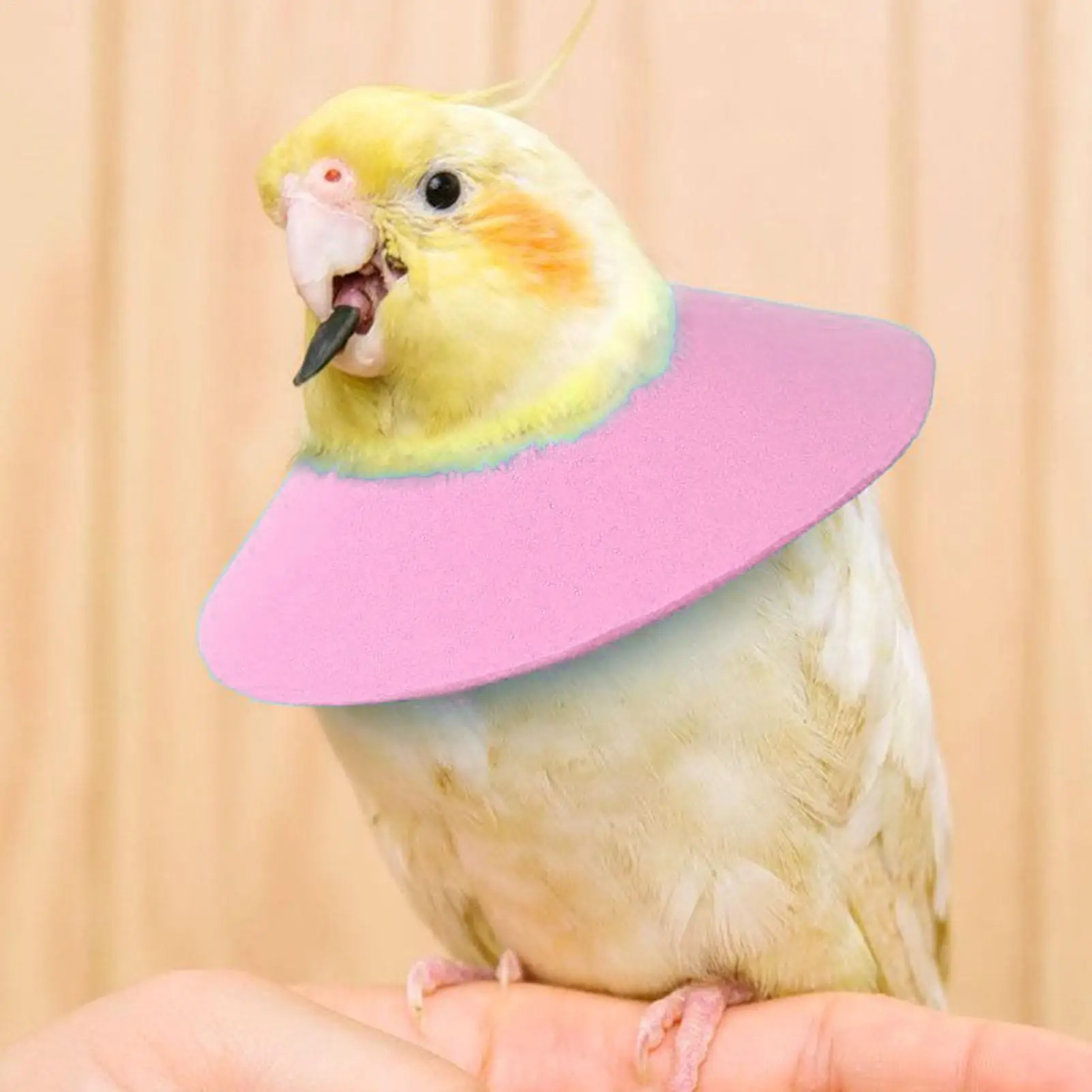 Adjustable Recovery Cone for Small Animals - Comfortable Soft Anti Licking Collar for Wound Care for Birds, Bunny, Guinea Pigs - Image 3