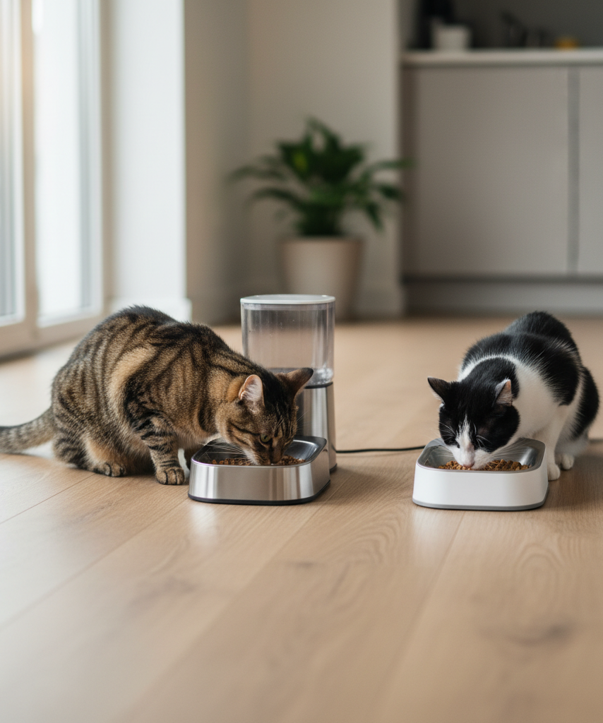Best Automatic Cat Feeder for Multiple Cats: What Actually Works?