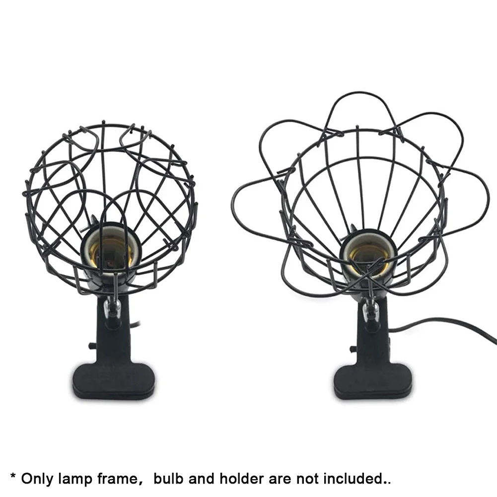 Reptile Lizard Pet Heating Lamp Shade Mesh Cover Wire Lamp Cage Lampshade Pets Anti-scalding Cover Heater Guard - Image 3