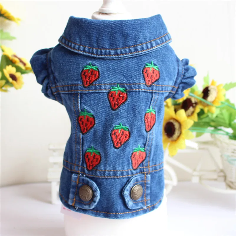 Summer Jeans Series Dog Shirt Denim Clothes for Small Dogs Puppy Chihuahua Cowboy Jacket French Bulldog Outfit Cat Costumes - Image 16
