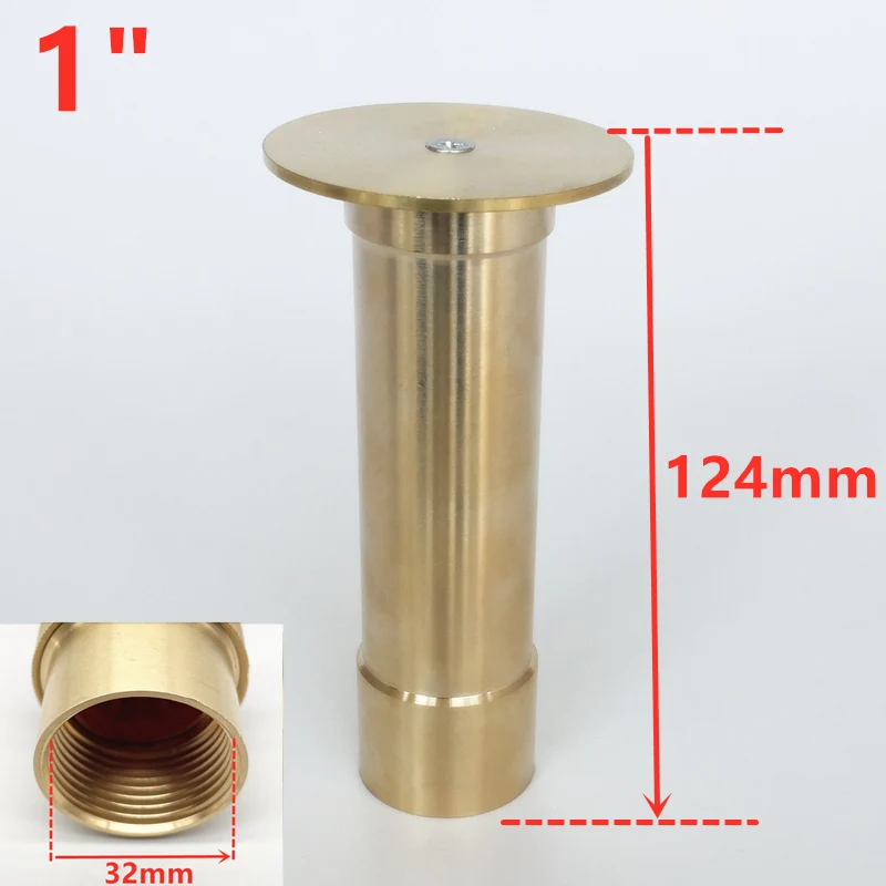 1/2" 3/4" 1" Brass Stainless Steel Mushroom Fountain Nozzles Garden Sprayer Head - Image 10