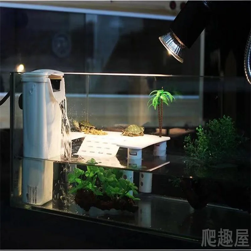 Aquarium Fish Tank Climb Ladder Island Reptile Platform Turtle Basking - Image 4