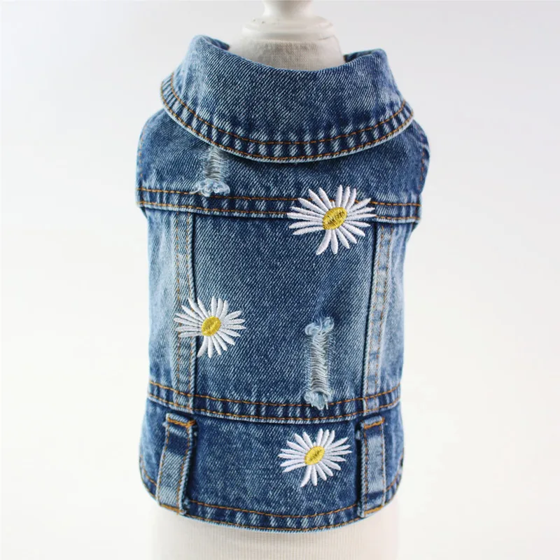 Summer Jeans Series Dog Shirt Denim Clothes for Small Dogs Puppy Chihuahua Cowboy Jacket French Bulldog Outfit Cat Costumes - Image 12