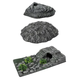 Turtle Basking Platform Climbing Ramp Resin Ornament Reptiles Dock for Bearded