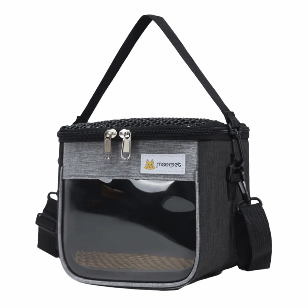 Fashion Portable Pet Takeaway Bag Clear View Handheld Chinchilla Outdoor Cage Oxford Large Space Pet Backpack Pet Supplies - Image 8