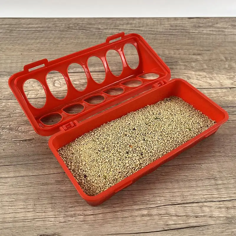 Poultry Thickened Feeder And Drinker Water Food Dispenser Automatic Chicken Birds Chick Waterer Feeding Rutin Chicken Trough - Image 4