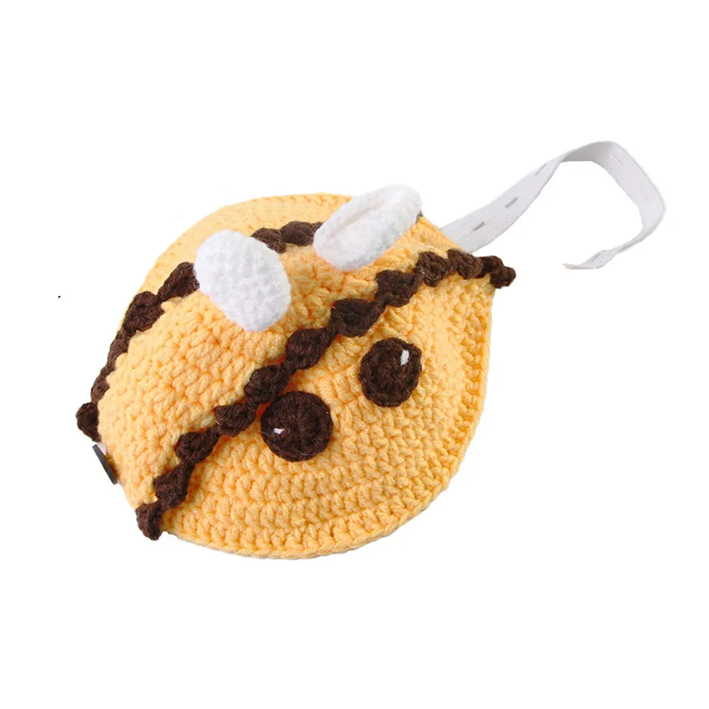 Cute Handmade Turtle Sweater Knitted Warm Pet Tortoise Clothes Bee Shape Decorative Tortoise Outfit Winter Season - Image 8