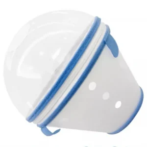 Protective Biting Prevention Cat Muzzle Transparent Breathable Cat Helmet Adjustable Pet Hood Pet Supplies