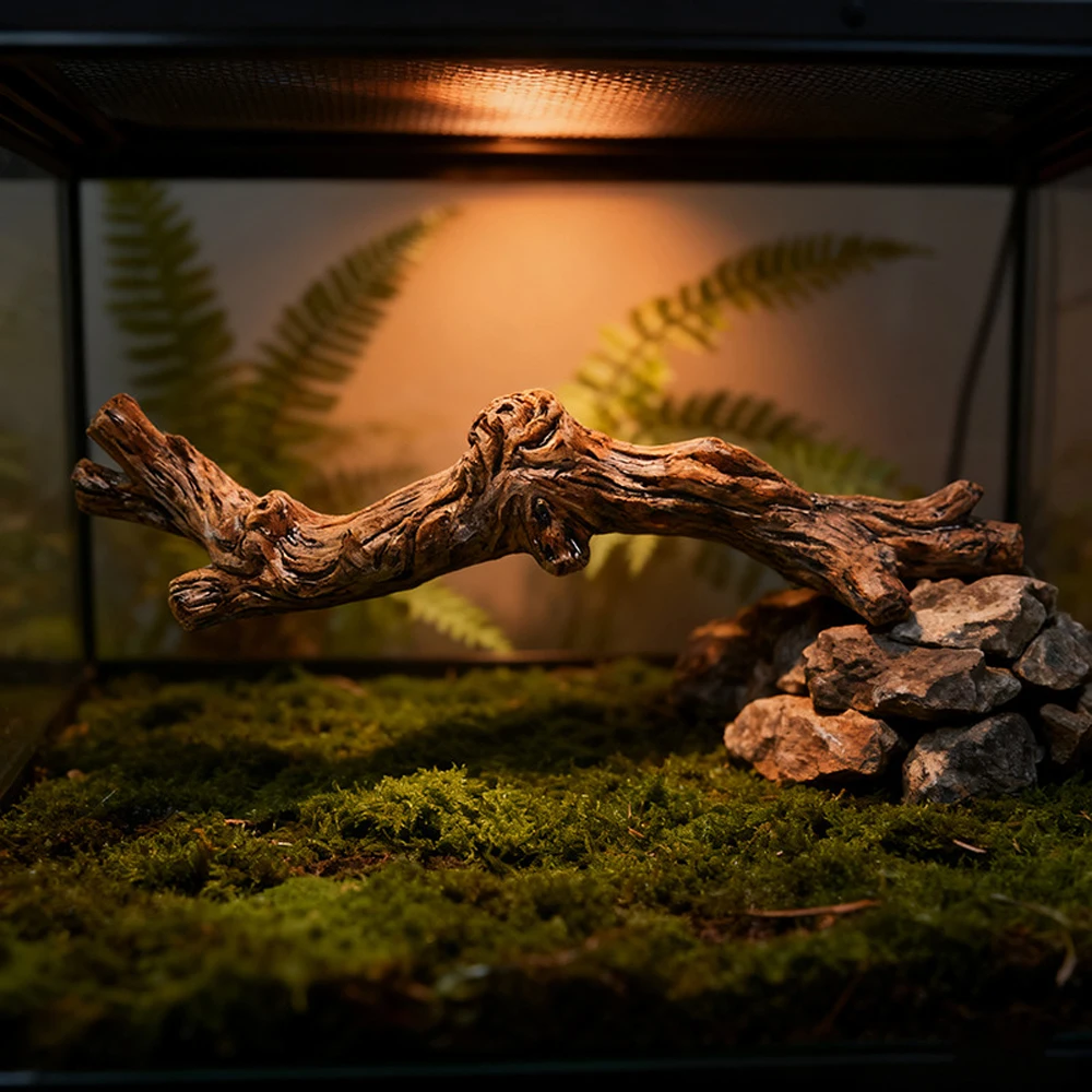 1PC Simulated Tree Branch Climbing Model for Lizard Gecko Reptile Terrarium Rainforest Landscape Decoration Aquarium Accessories - Image 5