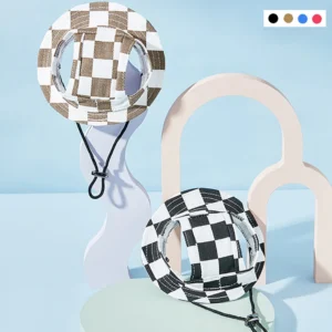 Pet Dog Cat Cap Breathable Sunhat Cotton Fisherman Hat For Small Medium Large Dogs Cats Caps Pet Products