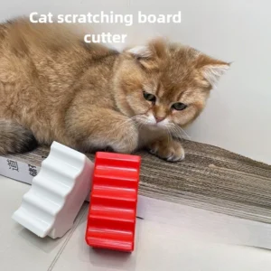 【3-in-1 Cardboard Recycling Cutter】Professional Cat Scratcher Board Maker Tool with Stripping Blade for 3D Printing & Pet Owners