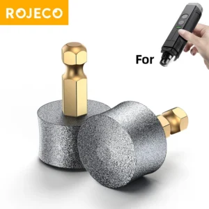 ROJECO Stainless Steel Pet Dog Nail Grinder Head For P3 Rechargeable Electric Cat Pet Nail Clipper
