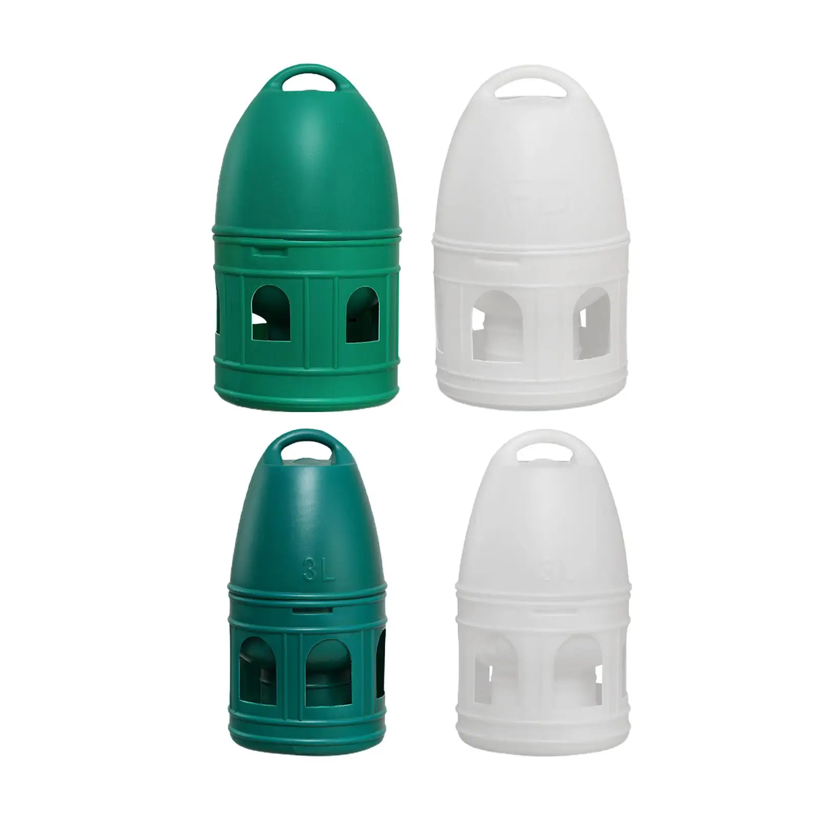 Bird Water Drinker Pigeon Water Dispenser Feeder Bird Cage Accessories Large Capacity Bird Cage Accessories with Hanging Handle - Image 6