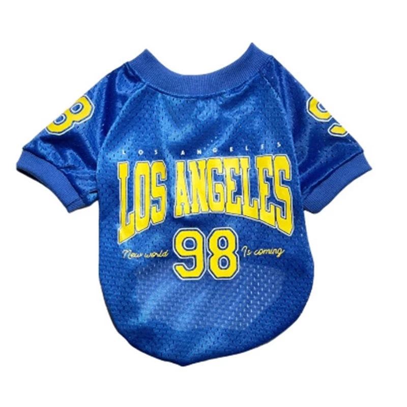 Summer LA Style Pet Dog Cooling Vest Dog Clothes Summer Breathable Shirt Small Medium Large Dog Puppy French Bulldog Pet Clothes - Image 9