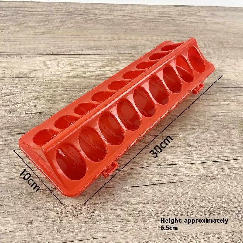 Poultry Thickened Feeder And Drinker Water Food Dispenser Automatic Chicken Birds Chick Waterer Feeding Rutin Chicken Trough - Image 11