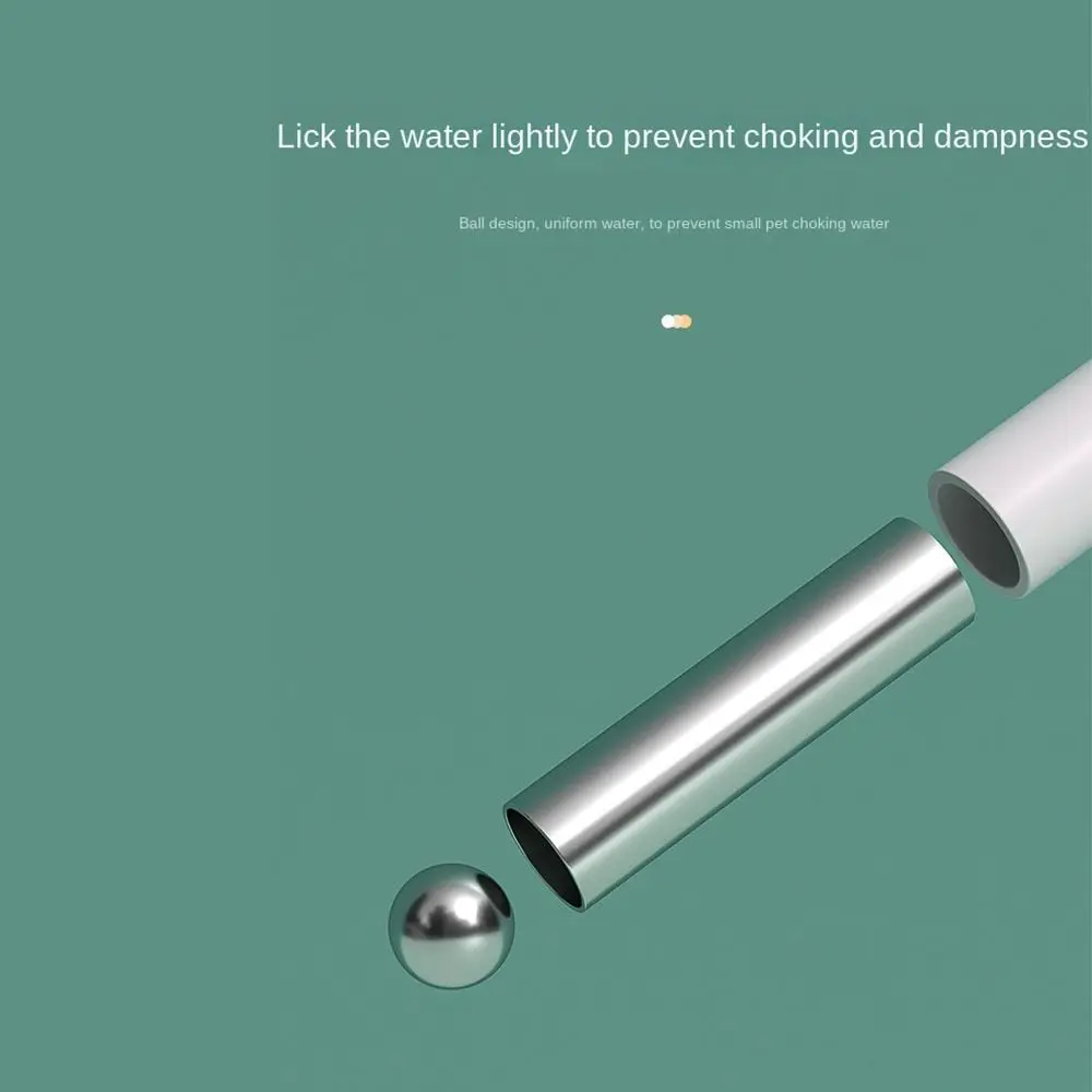 Anti rollover Hamster Water Kettle Leak Proof Large Capacity Hamster Feeding Drinking Pet Water Dispenser Pet Feeder Supplies - Image 4