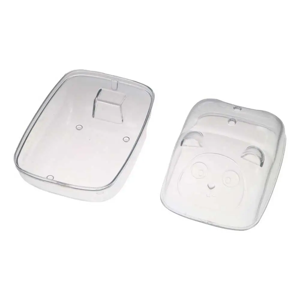 Chinchilla Transparent Bathtub Bathing Toilet Plastic Sand Bath Corner Litter Container Box Hamster Sand Bathroom Potty Trainer - Image 4