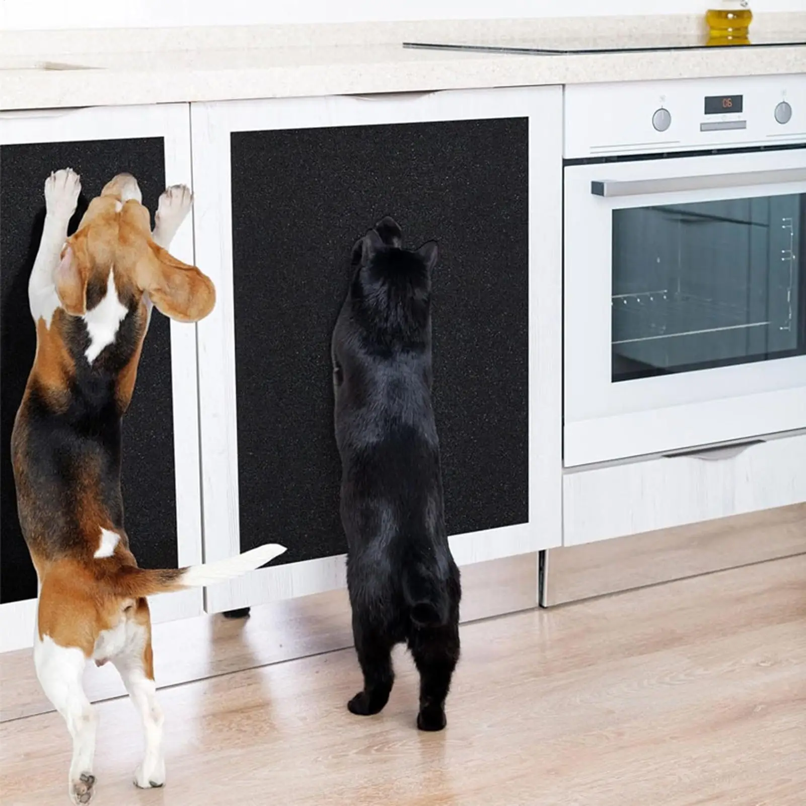 Dog Nail Scratch Board Adhesive Cat Scratching Pad Cat Scratching Emery Paper For Pet Parents Trainers Animal Lovers Apartment - Image 2