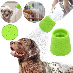 Portable Outdoor Silicone Shower Head Dogs Kinds Portable Shower Head Bottle Attachment for Portable Outdoor Shower