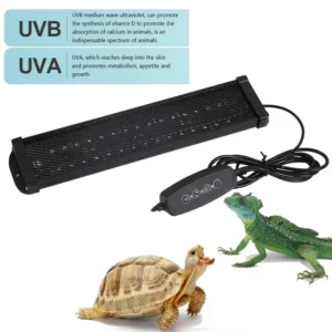 Reptile UVA+UVB Full Spectrum LED UV Lamp10.0/20.0 Turtle Lizard Snake Light Terrarium Lamp for Reptile Vivarium Supply