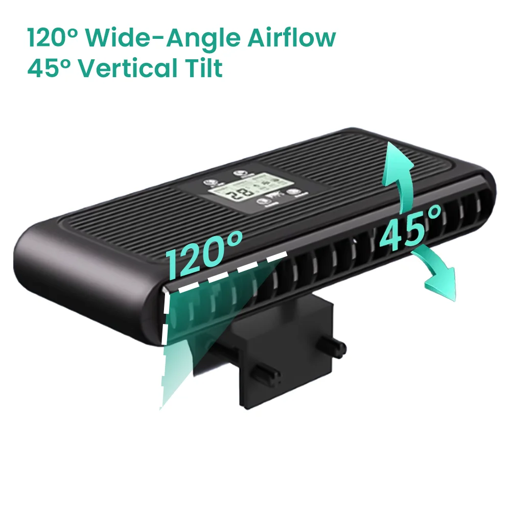 Fish Note Aquarium Smart Cooling Fan Radiator Advanced Noise Reduction Technology Coral Reef Fish Tank - Image 5