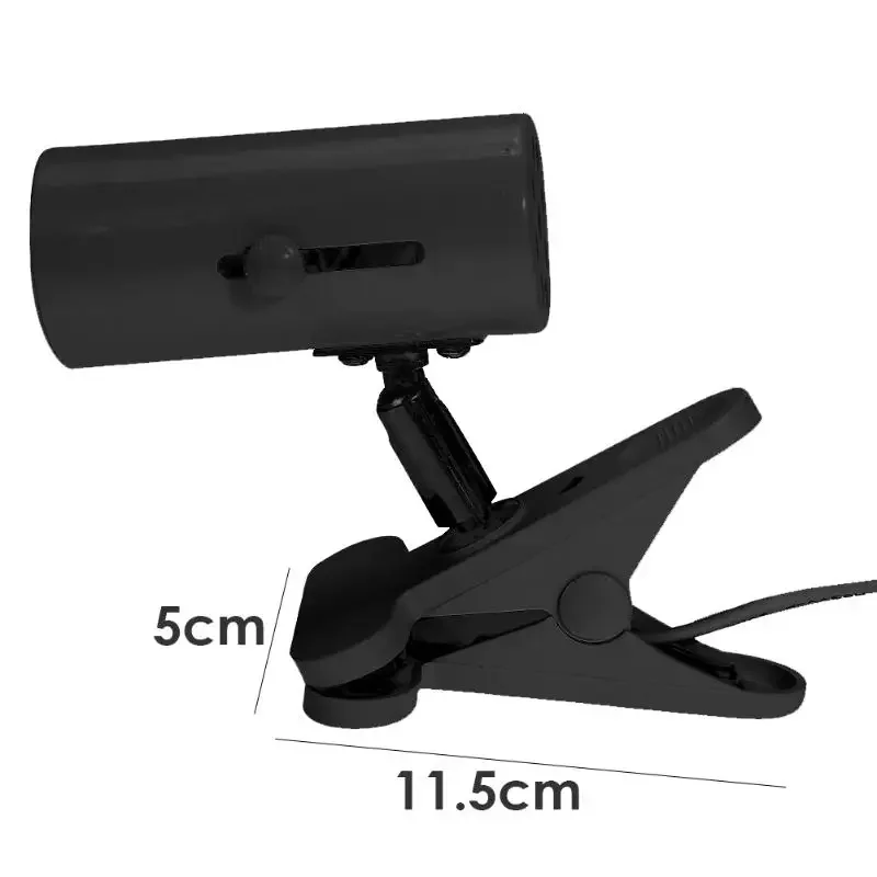 Turtle Fish Tank Reptile Heating Light Holder 360 Degree Rotation E27 Lamp-socket Clip-on Bulb with Lamp Clip Cover уф лампа для - Image 7