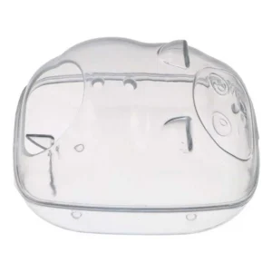 Chinchilla Transparent Bathtub Bathing Toilet Plastic Sand Bath Corner Litter Container Box Hamster Sand Bathroom Potty Trainer