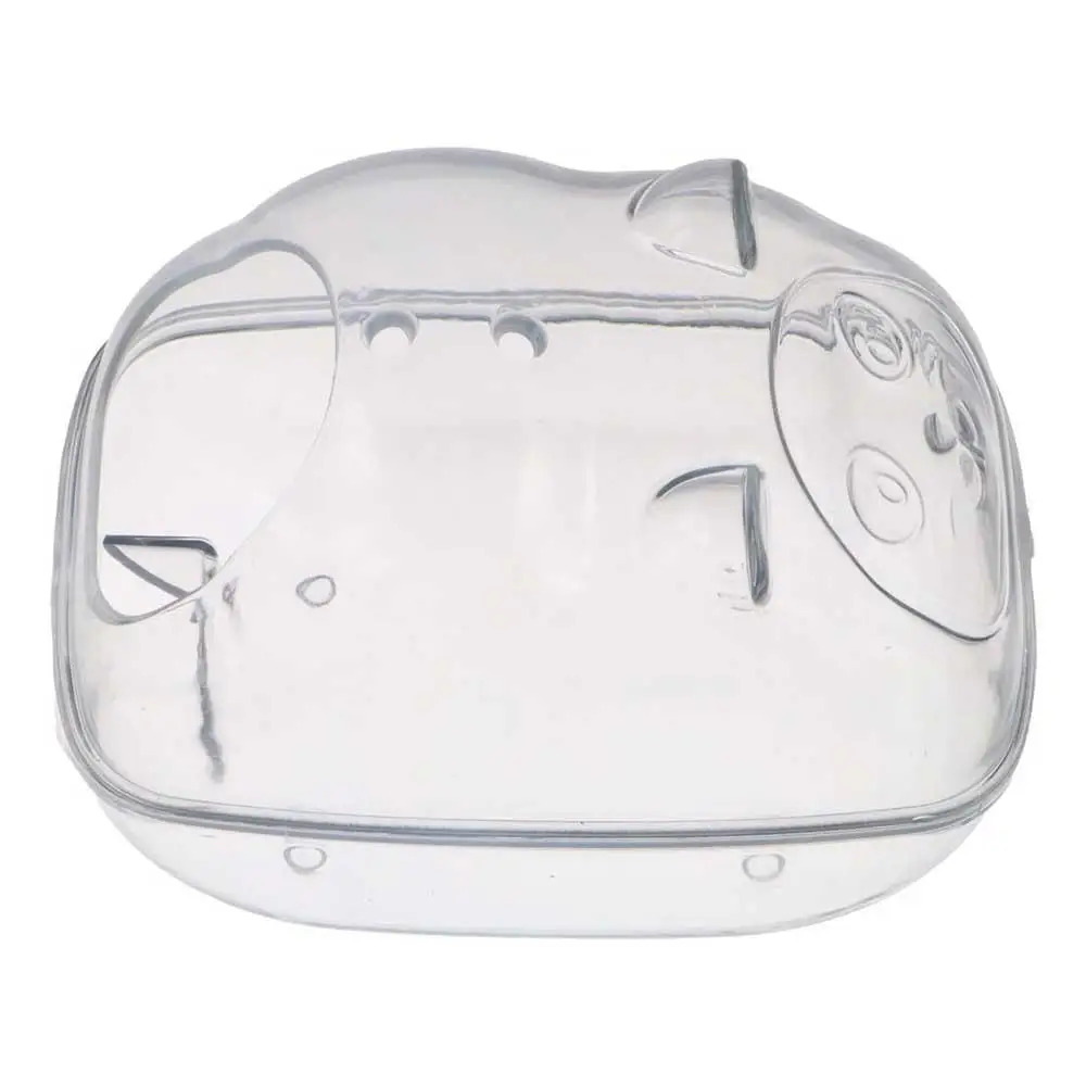 Chinchilla Transparent Bathtub Bathing Toilet Plastic Sand Bath Corner Litter Container Box Hamster Sand Bathroom Potty Trainer