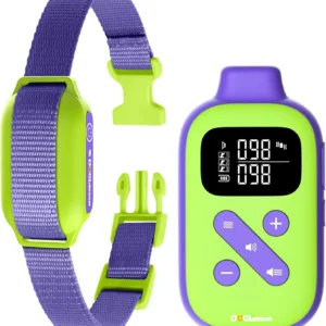 Vibrating Dog Collar with Remote 2800Ft ,No Shock Dog Training Collar IPX7 Waterproof Vibration Collar For All Dogs No Prongs