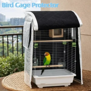 Dust Proof Cover Warm Bird Cage Cover Waterproof Quilted Windproof Cover Thicken Universal Blackout Protector Winter