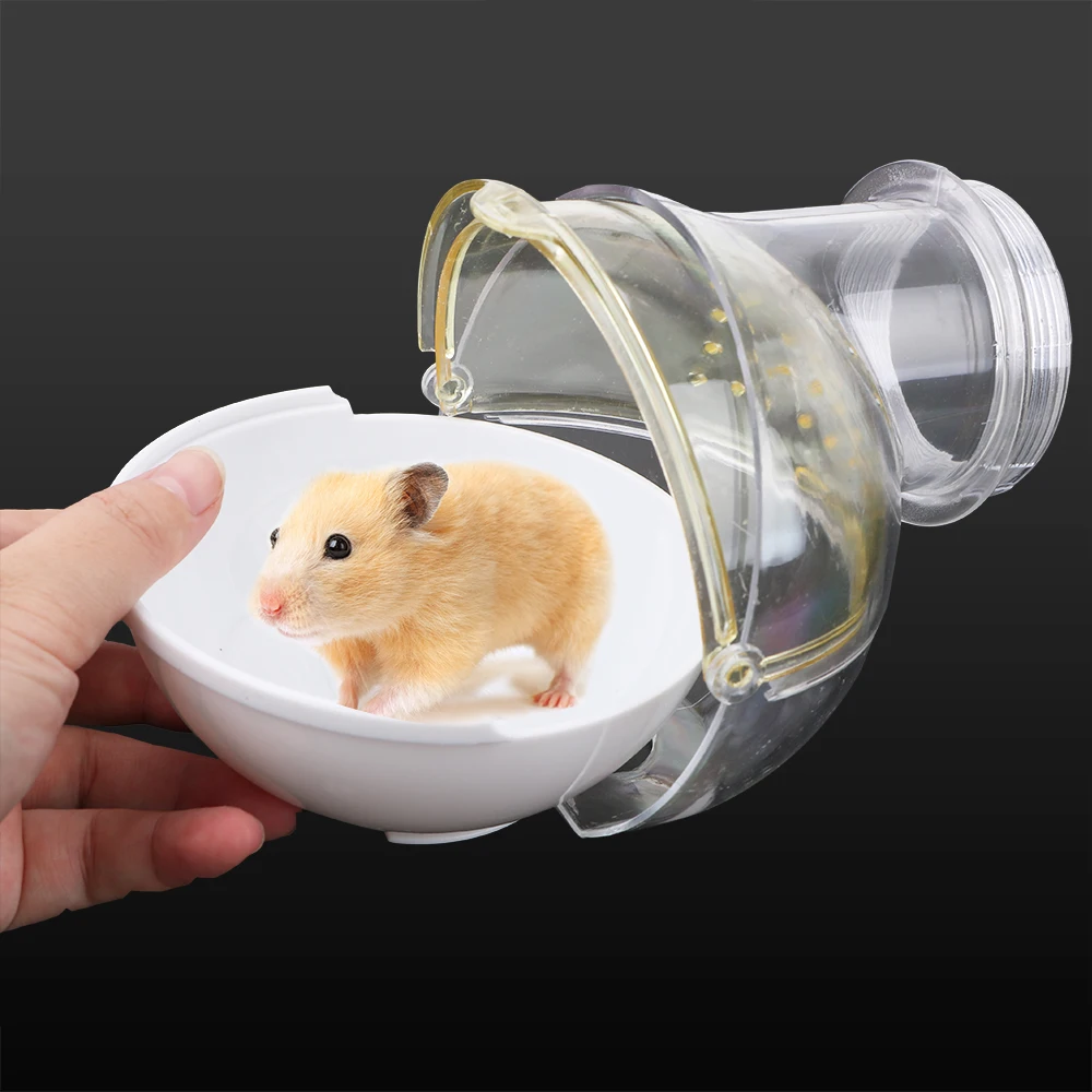 Bathroom Cage Box Pet Hamster Small Animal Bath Sand Room House Pets Hamster Mouse Small Animals Toilet For Hamster Mouse - Image 5