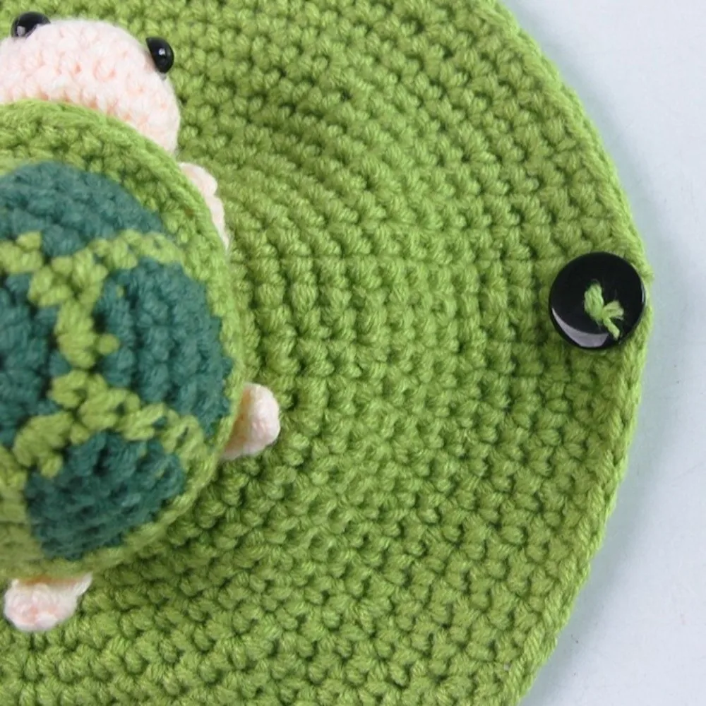 Cute Handmade Turtle Sweater Knitted Warm Pet Tortoise Clothes Bee Shape Decorative Tortoise Outfit Winter Season - Image 5