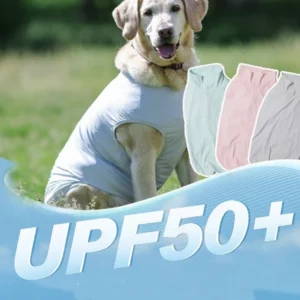 UPF50 + Quick-drying Sunscreen Dog Vest, Pet Clothes Cooling Sunscreen  Shirt Is Suitable for Small and Medium-sized Large Dogs