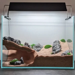 3D-Printed Reptile Hideouts Habitat Terrarium Décor for Lizards Geckos Spider Turtles, Underground Cave Fish Aquarium Decoration