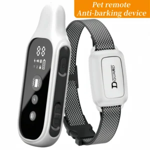 3300FT Electric Dog Training Collar Dog Anti Bark Waterproof Rechargeable Pet Remote Control For All Size Shock Vibration Sound