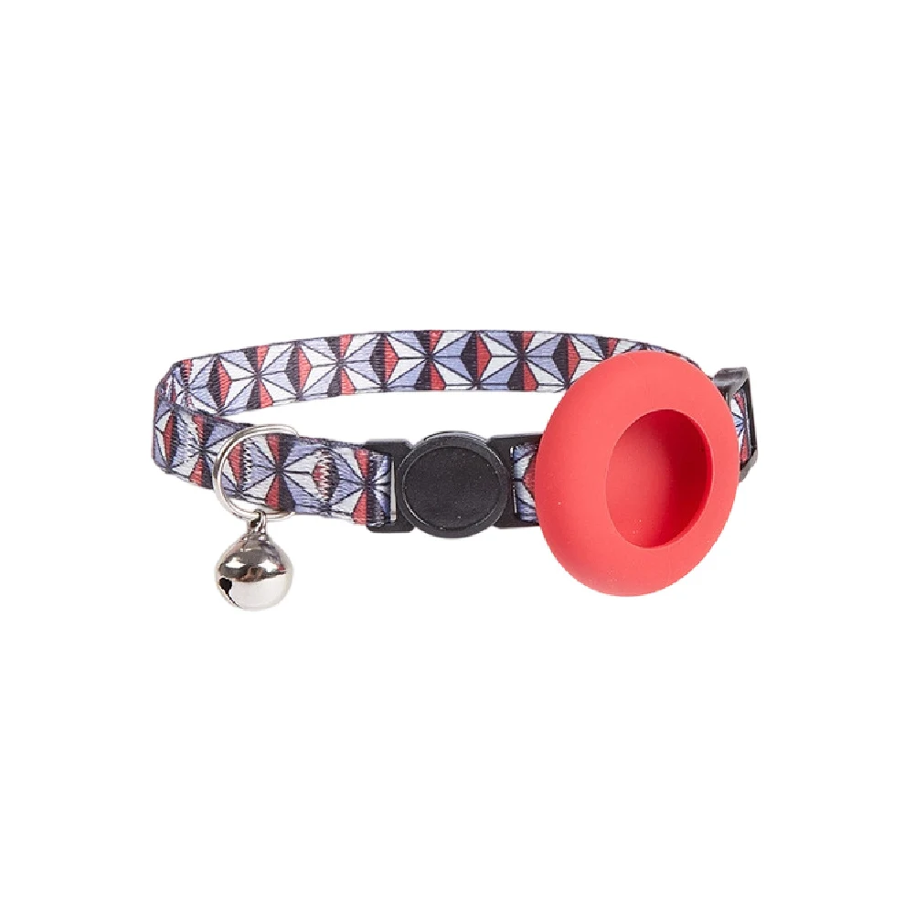 Adjustable Durable Cute Cat Collar GPS Tracker Protective Cover Reflective Washable Comfort Safe Buckle Pet Decoration Accessory - Image 7