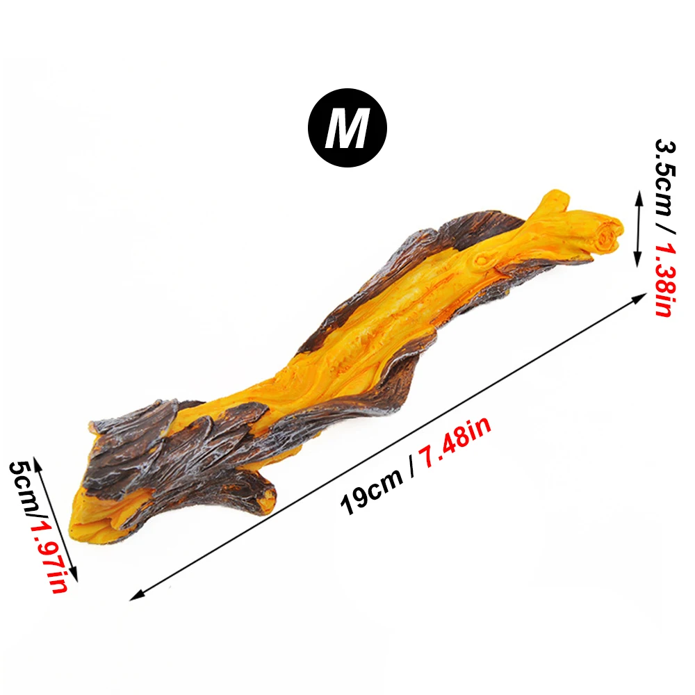 1PC Simulated Tree Branch Climbing Model for Lizard Gecko Reptile Terrarium Rainforest Landscape Decoration Aquarium Accessories - Image 9