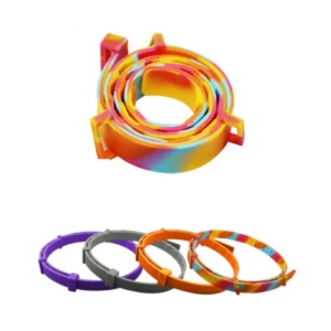 Dog Collar Puppy Dog Cat 70cm 38cm for Small Dogs Cats Collar Adjustable Pet Items Accessories Gray Blue Red Green Purple